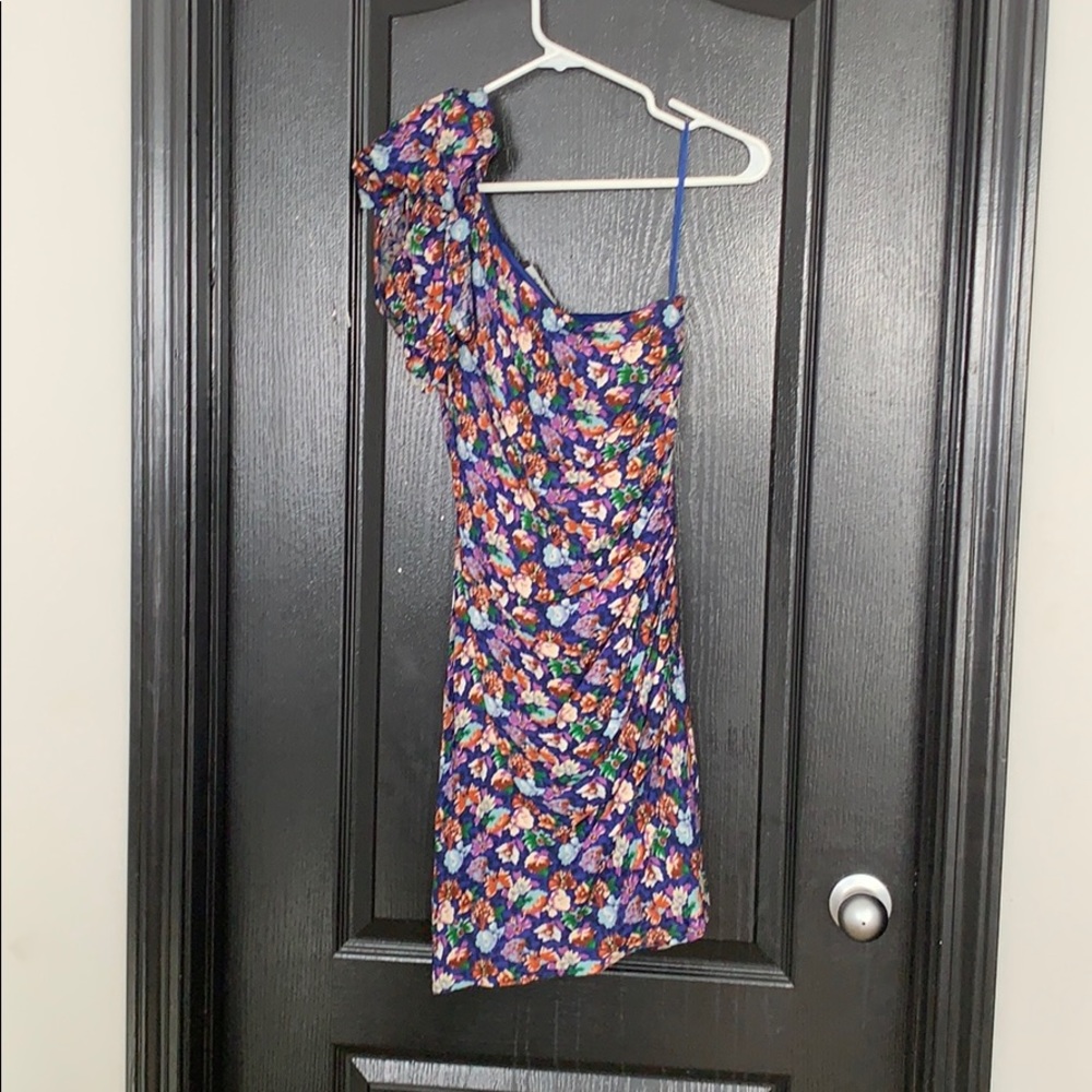 🎉Bundle 2 for $25🎉 Floral One Shoulder Dress